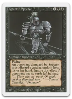 Hypnotic Specter (NM) Revised Edition 3ED Magic MTG - Image 1