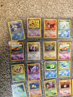 Pokemon Bulk Lot of 80 cards (lots of 1st edition) 90s! Plenty of high value! - Image 1