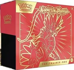 Pokemon Karmesin & Purpur Koraidon Top Trainer Box ETB | Deutsch | Neu OVP - Image 1