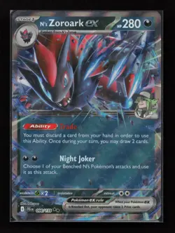 N's Zoroark ex 098/159 Double Rare Journey Together Pokemon Near Mint - Image 1