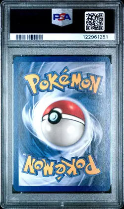 1999 POKEMON FOSSIL #10 LAPRAS-HOLO PSA 9 - Image 2