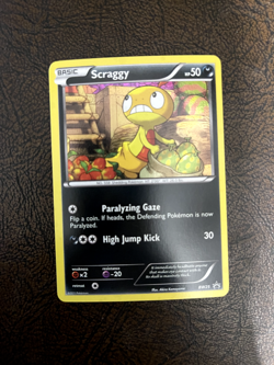 Scraggy - BW25 Black and White Promos #BW25 Promo Holo NM Pokemon - Image 1