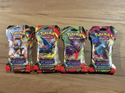 Pokemon TCG Phantasmal Flames Booster Hanger Sleeve Packs Sealed - Lot Of 36 - Image 1