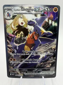 Cynthia’s Garchomp EX 232/182 SIR Pokemon Destined Rivals - LP - Image 1