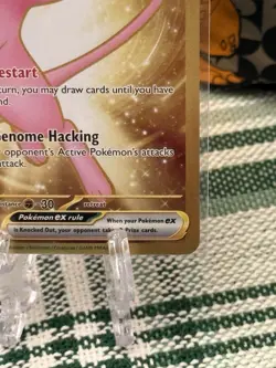 Mew ex 205/165 Pokemon TCG Sv: Scarlet & Violet 151 Hyper Rare Full Art NM - Image 5