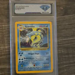 Pokemon Base Set Gyarados 006/102 Holo Rare Graded 9.5 Diamond Service 1999 - Image 1