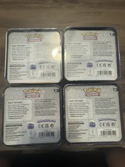 Pokemon TCG: Stacking Tin (Q1-2025) *Lot Of 4* - Image 2