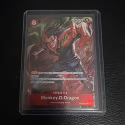 One Piece Card Game Monkey.D.Dragon OP07-015 500 Years Future SR Foil - Image 1