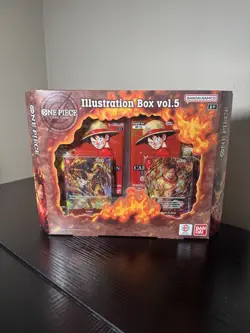 One Piece Card Game Illustration Box Vol. 5 Brand New SEALED Bandai Namco - Image 1