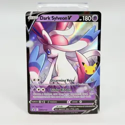 Dark Sylveon V SWSH134 SWSH: Sword & Shield Promo Card Holo NM - Image 1