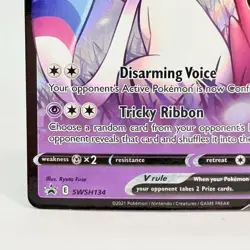 Dark Sylveon V SWSH134 SWSH: Sword & Shield Promo Card Holo NM - Image 5