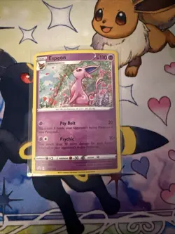 Espeon - SWSH174 Pokemon Sword & Shield Promo Ultra Rare Holo Card LP Read Desc - Image 1