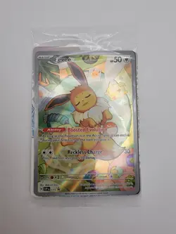 Pokemon Card - Eevee SVP 173 - Prismatic Elite Trainer Box Promo - Sealed - Image 1