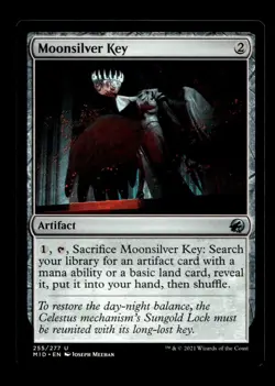 Moonsilver Key 255 U Innistrad: Midnight Hunt - Image 1