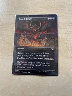 Dread Return (Borderless) Commander Masters Regular - Image 1