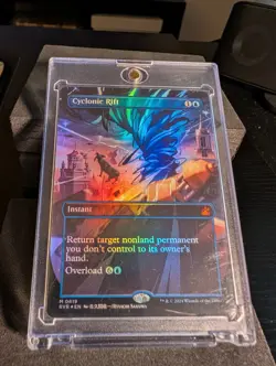 Cyclonic Rift (Anime Borderless) Ravnica Remastered Foil - Image 1
