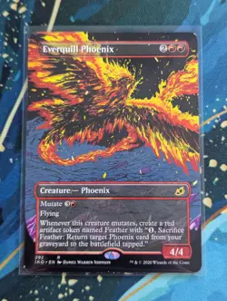 MTG Everquill Phoenix SHOWCASE - NM - Ikoria: Lair of Behemoths - Image 1