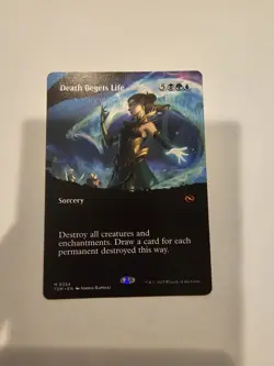 MTG TDM Death Begets Life Borderless NM - Image 1