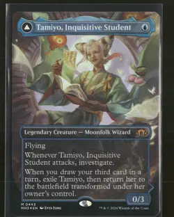 Modern Horizons 3 Tamiyo, Inquisitive Student (Borderless) (Foil) #443 - Image 1