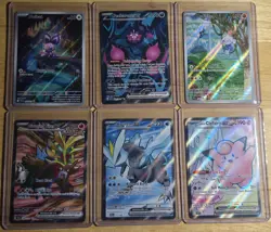 Pokemon Full Art Lot 6 Cards Total Near Mint Condition - Image 1