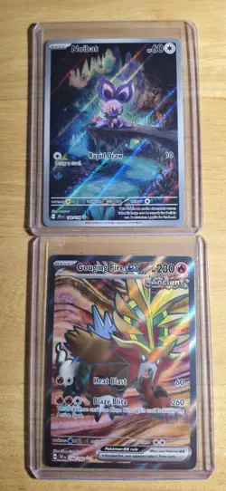 Pokemon Full Art Lot 6 Cards Total Near Mint Condition - Image 2