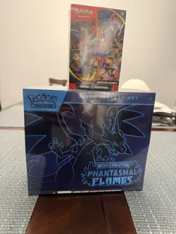 Pokemon TCG Phantasmal Flames Elite Trainer Box ETB + Booster Bundle Sealed Lot - Image 1