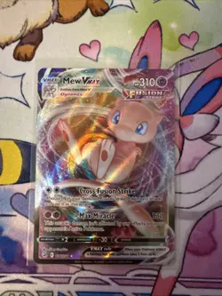 Mew VMAX - 114/264 - Ultra Rare NM, English Pokemon Fusion Strike Read Desc - Image 1