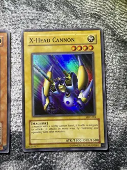 Konami Yu-Gi-Oh! Y-Dragon Head & X-Head Cannon MFC-005/004 Machine Holo Lot - Image 3