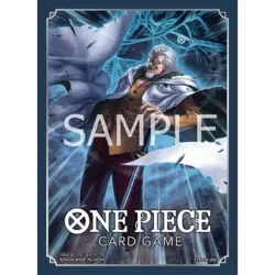 70 Bandai One Piece Card Game Official Deck Sleeves Vol. 7 Silvers Rayleigh - Image 1