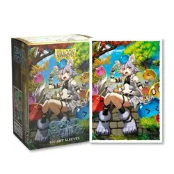 Dragon Shield 100 Standard Deck Card Sleeves Art Matte Grand Archive Silvie - Image 1