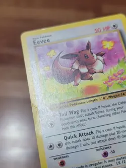 Pokemon Card Eevee Jungle 1st Edition Set Common 51/64 PL - Image 4