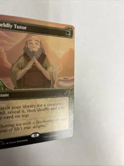 Worldly Tutor Showcase Nonfoil Card #0314 MTG LP - Image 2