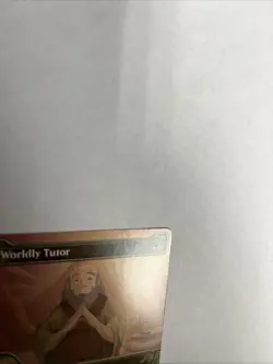 Worldly Tutor Showcase Nonfoil Card #0314 MTG LP - Image 3