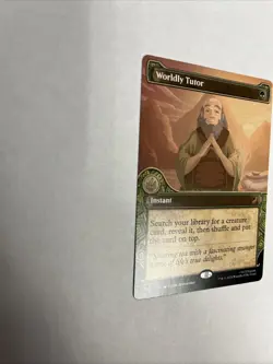 Worldly Tutor Showcase Nonfoil Card #0314 MTG LP - Image 5