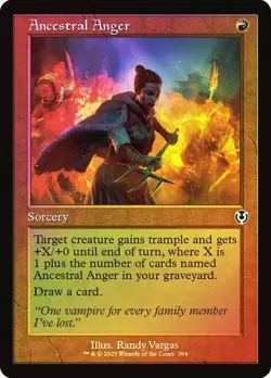 Ancestral Anger (Retro Foil) - Uncommon - INR - Magic MTG NM - Image 1