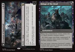 2x Invasion of Innistrad // Deluge of the Dead INR NM MTG - Image 1