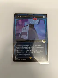 MtG Doctor Who K-9, Mark 1 Showcase Magic Gathering R 0537 - Image 1
