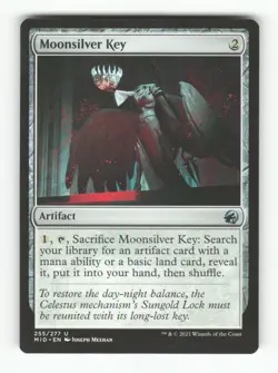 Moonsilver Key U Innistrad: Midnight Hunt 255 LP Normal MTG - Image 1