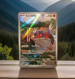 Pokemon TCG Koraidon SVP 014 Scarlet & Violet Base ETB Holo Black Star Promo - Image 1