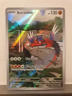 Pokemon TCG Koraidon SVP 014 Scarlet & Violet Base ETB Holo Black Star Promo - Image 2