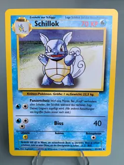 Pokemon Schillok Base Set 42/102 Deutsch - Image 1