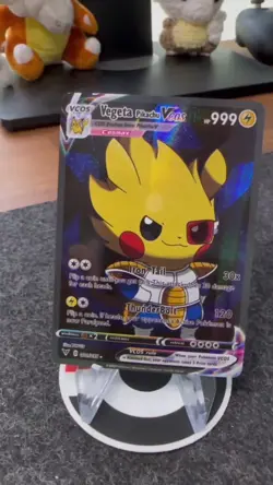 SALE! | Vegeta Pikachu | Cosplay Pikachu Pokemon Cards | #5 | Read Descr. - Image 3