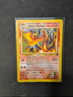 Pokemon Blaine's Charizard 2/132 Holo Gym Challenge - Image 1