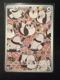 Pokemon Dusselgurr Schwarze Blitze BLK 148/086 Deutsch - Image 1