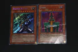 Yugioh Card Lot HP-DMG Limited Ed Secret Rare Buster Blader BPT & Jinzo BPT - Image 1