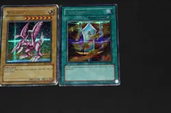 Yugioh Card Lot LP-DMG Secret Rare Seiyaryu, Salamandra, Acid Trap Hole DDS - Image 3