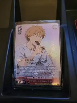 Living Like In A Dream, Denji SP Chainsaw Man Weiss Schwarz CSM/S96-E053SP NM/M - Image 2