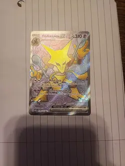 Pokemon Card Alakazam ex 188/165 Ultra Rare Scarlet & Violet 151 Near Mint - Image 1