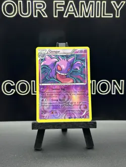 Gengar 60/162 Reverse Holo Rare XY - BREAKthrough Pokemon Card - Image 1