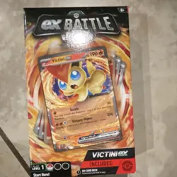 Pokemon Victini ex Battle Deck 60-Card Deck English Structure Deck - Image 1